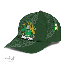 Irish Ofee Coat Of Arms - Irish Family Crest St Patrick's Day Irish Cap