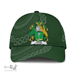 Irish Ofee Coat Of Arms - Irish Family Crest St Patrick's Day Irish Cap