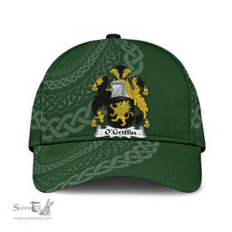 Irish Ogriffin Coat Of Arms - Irish Family Crest St Patrick's Day Irish Cap