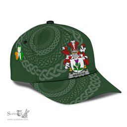 Irish Webster Coat Of Arms - Irish Family Crest St Patrick's Day Irish Cap