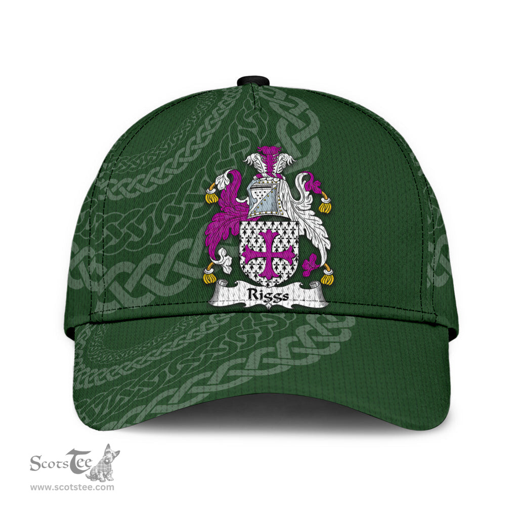 Irish Riggs Coat Of Arms - Irish Family Crest St Patrick's Day Irish Cap