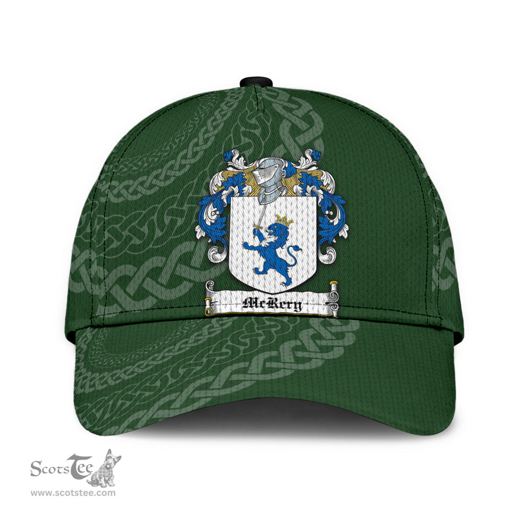 Irish Mcrery Coat Of Arms - Irish Family Crest St Patrick's Day Irish Cap