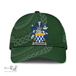 Irish Ticheborne Coat Of Arms - Irish Family Crest St Patrick's Day Irish Cap