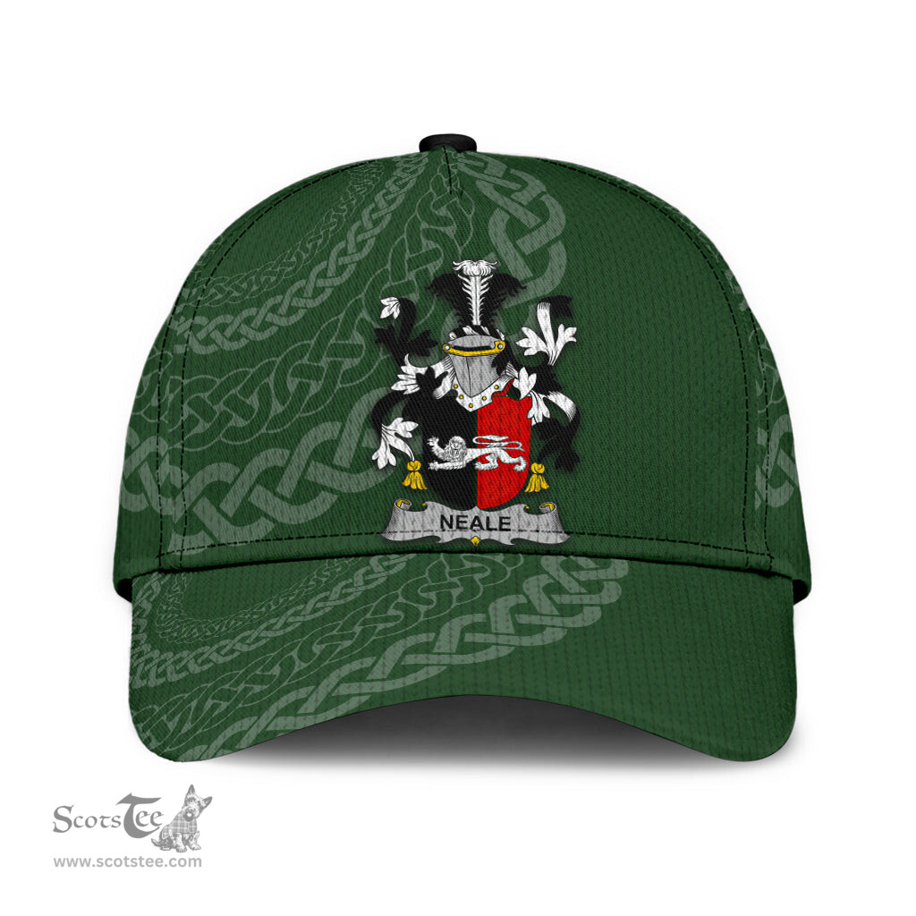 Irish Neale Coat Of Arms - Irish Family Crest St Patrick's Day Irish Cap