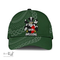 Irish Neale Coat Of Arms - Irish Family Crest St Patrick's Day Irish Cap