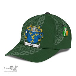 Irish Wall Coat Of Arms - Irish Family Crest St Patrick's Day Irish Cap