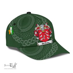 Irish Mcnally Coat Of Arms - Irish Family Crest St Patrick's Day Irish Cap