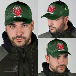 Irish Mcnally Coat Of Arms - Irish Family Crest St Patrick's Day Irish Cap