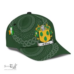 Irish Oclery Coat Of Arms - Irish Family Crest St Patrick's Day Irish Cap