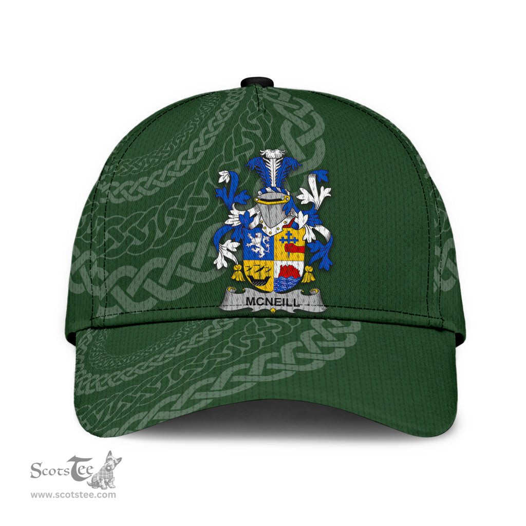 Irish Mcneill Coat Of Arms - Irish Family Crest St Patrick's Day Irish Cap