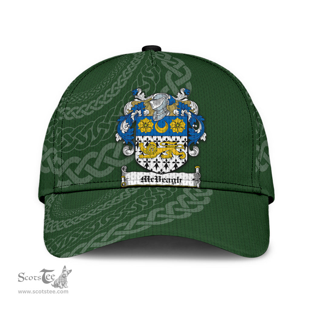 Irish Mcveagh Coat Of Arms - Irish Family Crest St Patrick's Day Irish Cap
