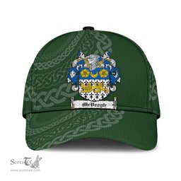 Irish Mcveagh Coat Of Arms - Irish Family Crest St Patrick's Day Irish Cap