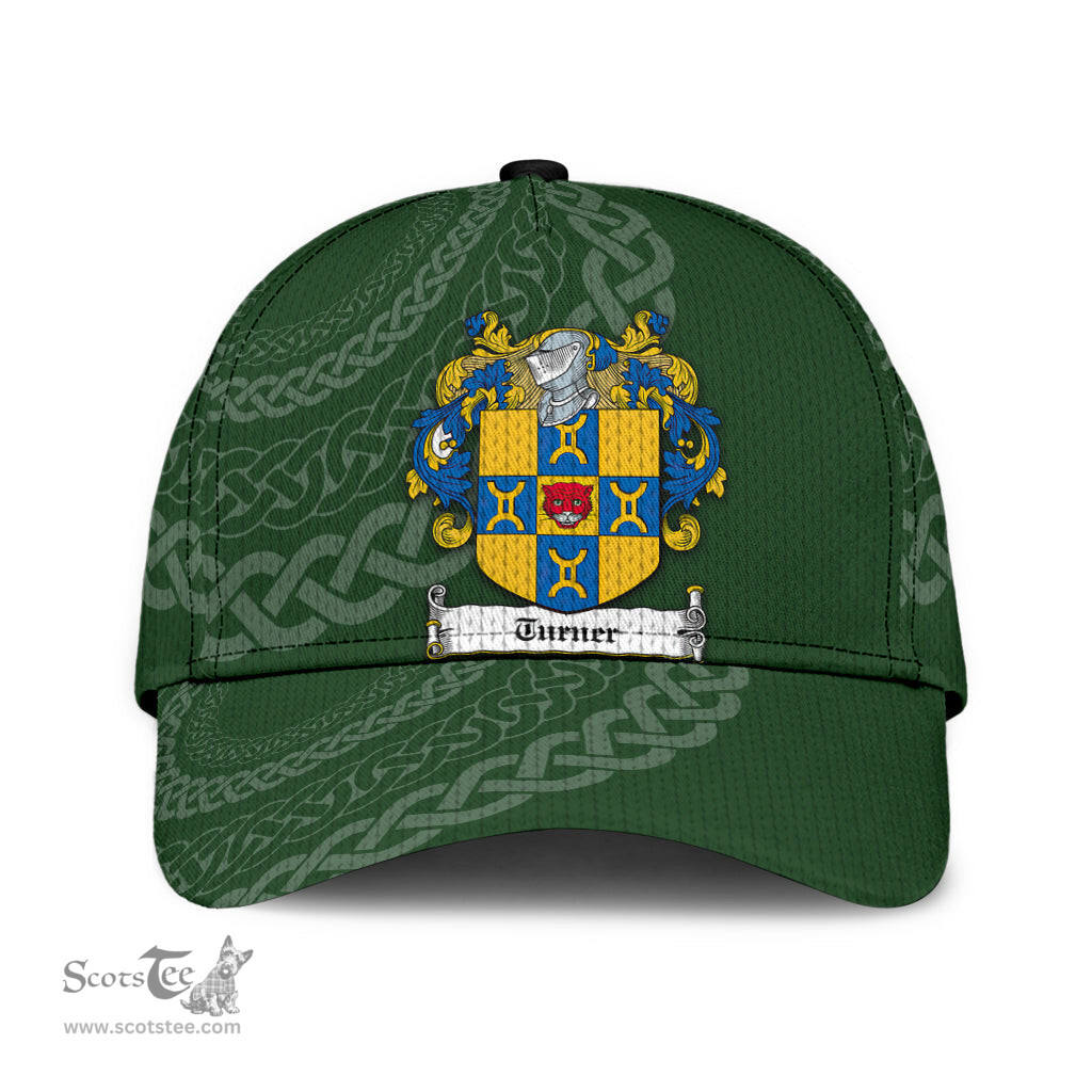 Irish Turner Coat Of Arms - Irish Family Crest St Patrick's Day Irish Cap
