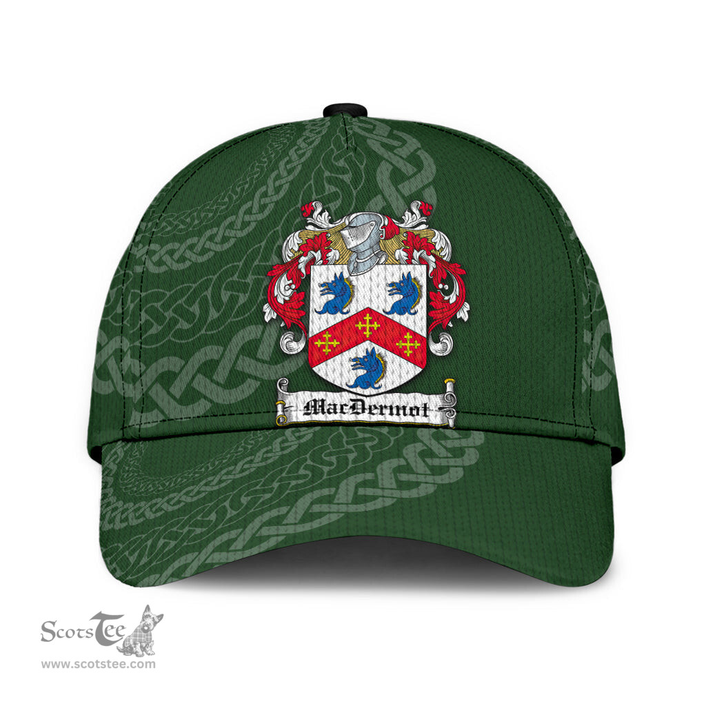 Irish Macdermot Coat Of Arms - Irish Family Crest St Patrick's Day Irish Cap