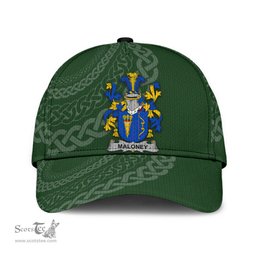 Irish Maloney Coat Of Arms - Irish Family Crest St Patrick's Day Irish Cap