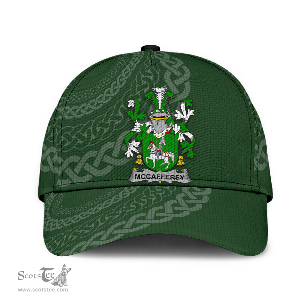 Irish Mccafferey Coat Of Arms - Irish Family Crest St Patrick's Day Irish Cap