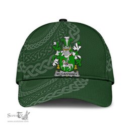 Irish Mccafferey Coat Of Arms - Irish Family Crest St Patrick's Day Irish Cap