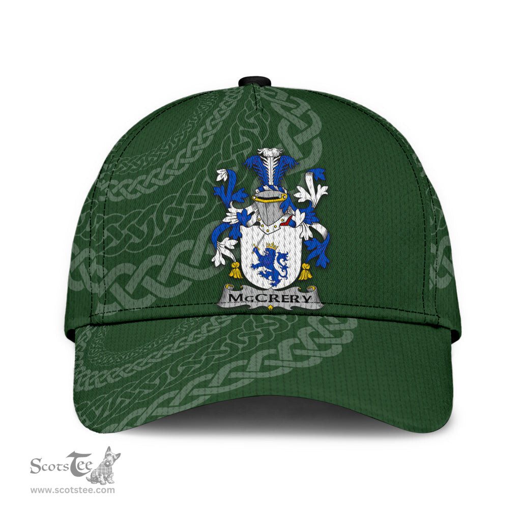 Irish Mccrery Coat Of Arms - Irish Family Crest St Patrick's Day Irish Cap