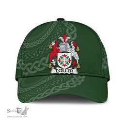 Irish Toller Coat Of Arms - Irish Family Crest St Patrick's Day Irish Cap