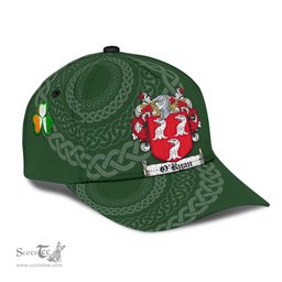 Irish Oryan Coat Of Arms - Irish Family Crest St Patrick's Day Irish Cap