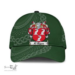 Irish Oryan Coat Of Arms - Irish Family Crest St Patrick's Day Irish Cap