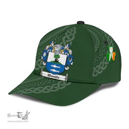 Irish Woulfe Coat Of Arms - Irish Family Crest St Patrick's Day Irish Cap
