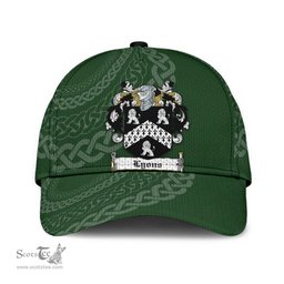 Irish Lyons Coat Of Arms - Irish Family Crest St Patrick's Day Irish Cap
