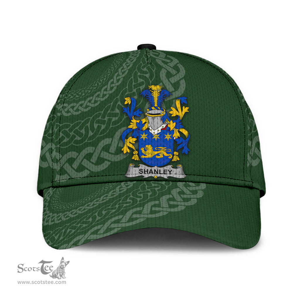 Irish Shanley Coat Of Arms - Irish Family Crest St Patrick's Day Irish Cap