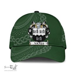 Irish Yates Coat Of Arms - Irish Family Crest St Patrick's Day Irish Cap