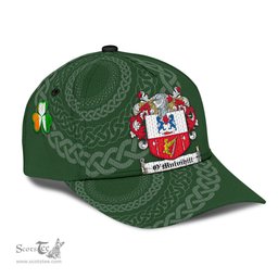 Irish Omulvihill Coat Of Arms - Irish Family Crest St Patrick's Day Irish Cap