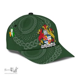 Irish Rowlansarms - Irish Family Crest St Patrick's Day Irish Cap