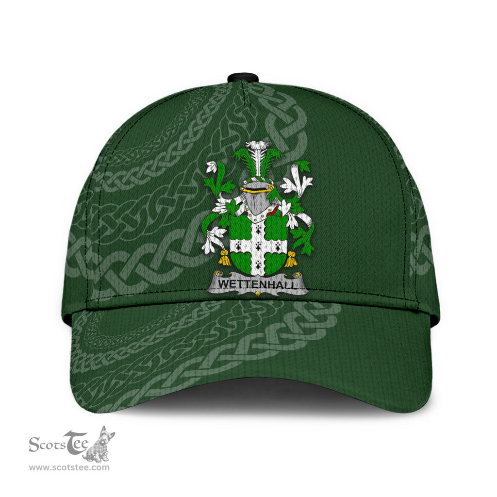 Irish Wettenhall Coat Of Arms - Irish Family Crest St Patrick's Day Irish Cap
