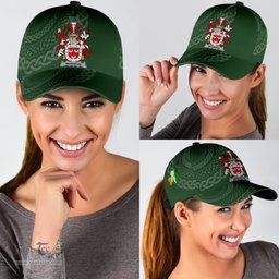 Irish Mannion Coat Of Arms - Irish Family Crest St Patrick's Day Irish Cap