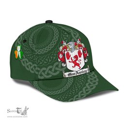Irish Macawley Coat Of Arms - Irish Family Crest St Patrick's Day Irish Cap