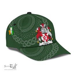 Irish Locke Coat Of Arms - Irish Family Crest St Patrick's Day Irish Cap
