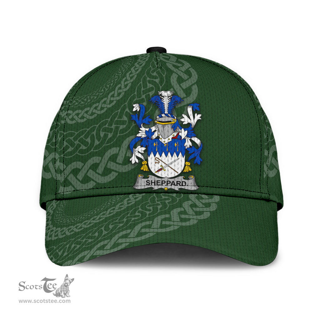 Irish Sheppard Coat Of Arms - Irish Family Crest St Patrick's Day Irish Cap