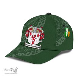 Irish Macgeoghegan Coat Of Arms - Irish Family Crest St Patrick's Day Irish Cap