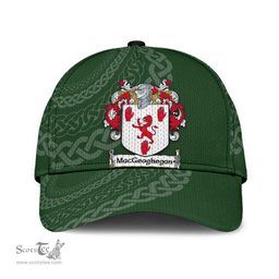 Irish Macgeoghegan Coat Of Arms - Irish Family Crest St Patrick's Day Irish Cap