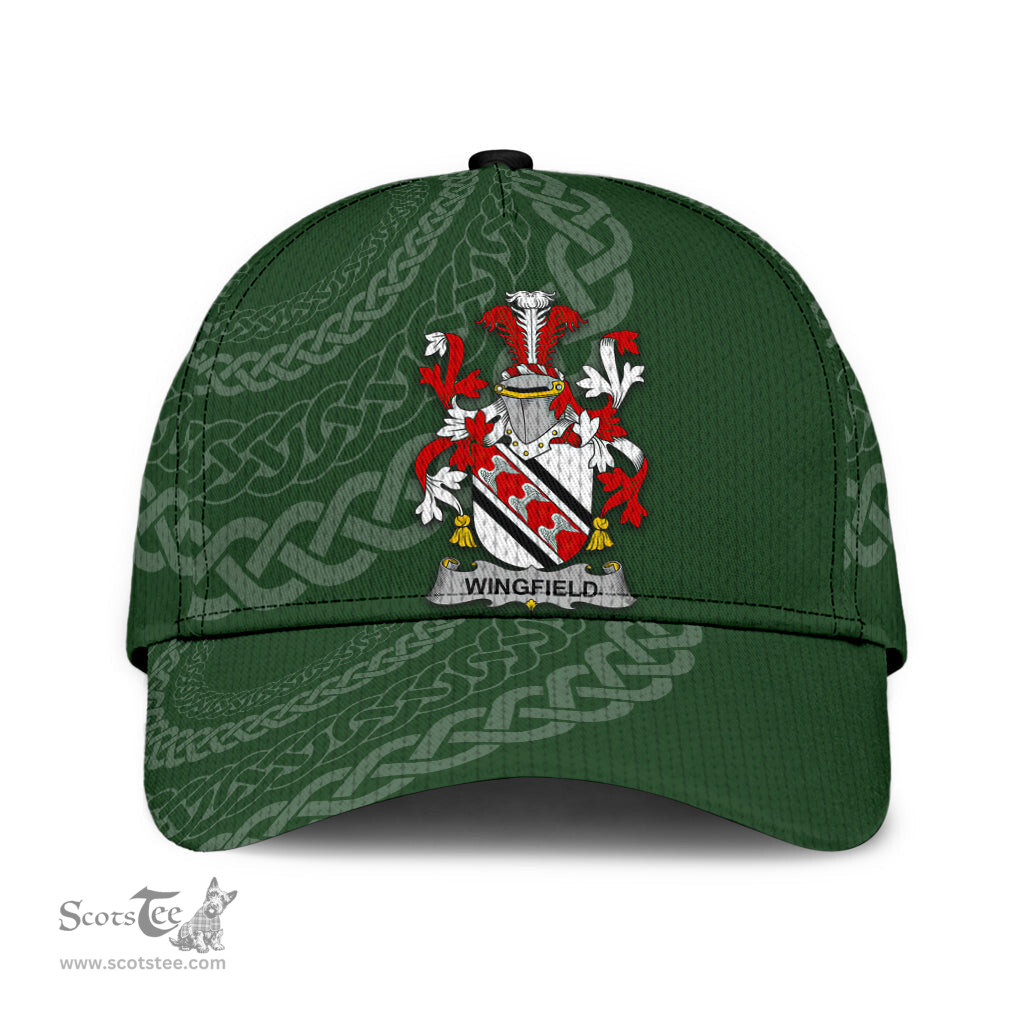 Irish Wingfield Coat Of Arms - Irish Family Crest St Patrick's Day Irish Cap