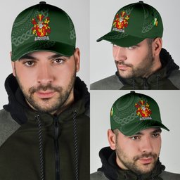 Irish Mckeehan Coat Of Arms - Irish Family Crest St Patrick's Day Irish Cap