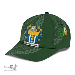 Irish Maccormack Coat Of Arms - Irish Family Crest St Patrick's Day Irish Cap