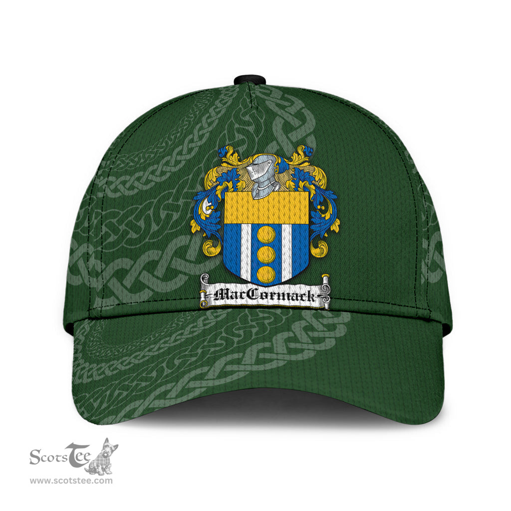 Irish Maccormack Coat Of Arms - Irish Family Crest St Patrick's Day Irish Cap