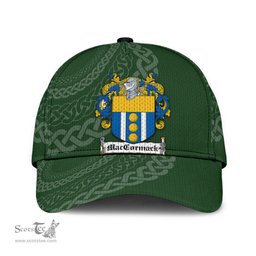 Irish Maccormack Coat Of Arms - Irish Family Crest St Patrick's Day Irish Cap