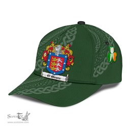 Irish Omeara Coat Of Arms - Irish Family Crest St Patrick's Day Irish Cap