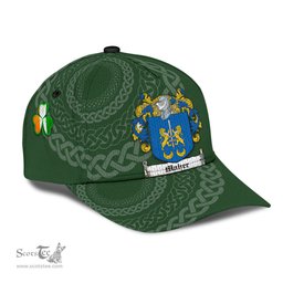 Irish Maher Coat Of Arms - Irish Family Crest St Patrick's Day Irish Cap