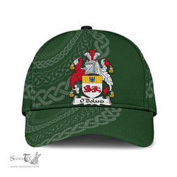 Irish Oboland Coat Of Arms - Irish Family Crest St Patrick's Day Irish Cap