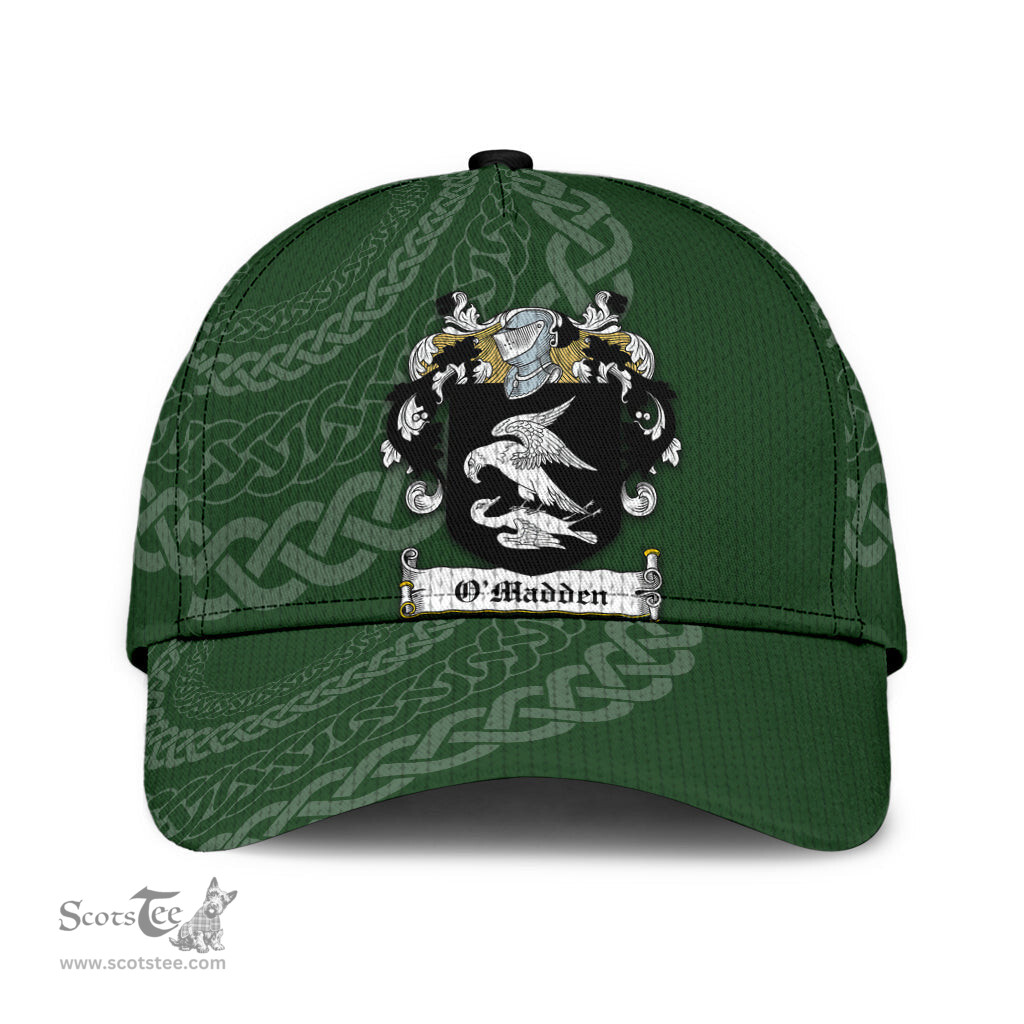 Irish Omadden Coat Of Arms - Irish Family Crest St Patrick's Day Irish Cap