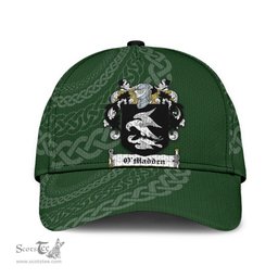 Irish Omadden Coat Of Arms - Irish Family Crest St Patrick's Day Irish Cap