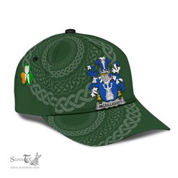 Irish Mcelligott Coat Of Arms - Irish Family Crest St Patrick's Day Irish Cap