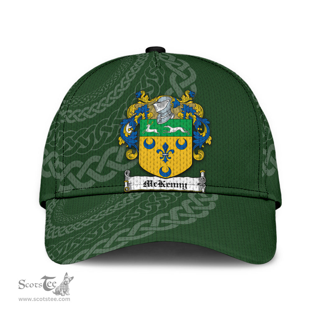 Irish Mckenny Coat Of Arms - Irish Family Crest St Patrick's Day Irish Cap